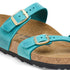 Mayari Strappy Sandal in Oiled Leather Biscay Bay