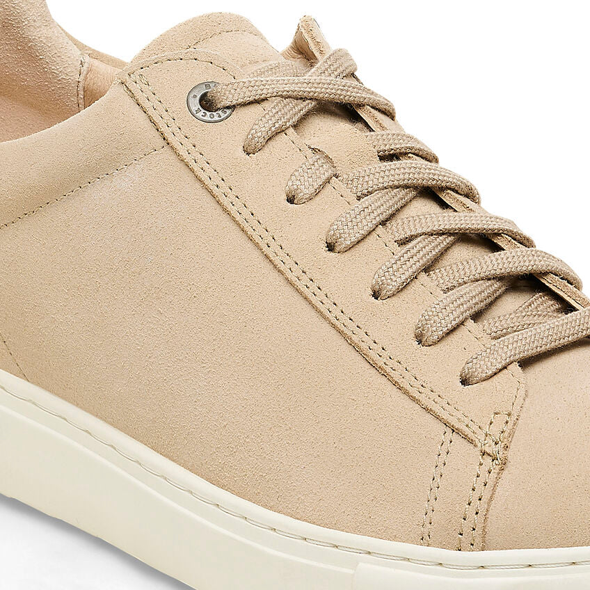 Bend Leather Panel Sneaker in Sandcastle