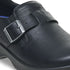 Caris Pro Leather Work Clog in Black