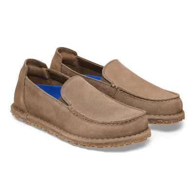 Utti Leather Panel Slip-On in Gray Taupe CLOSEOUTS