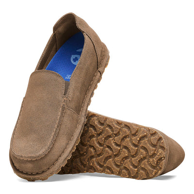 Utti Leather Panel Slip-On in Gray Taupe CLOSEOUTS