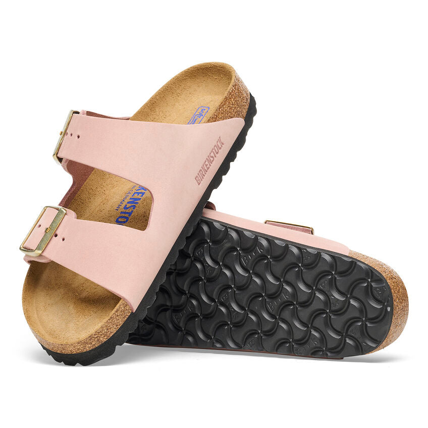 Arizona Soft Footbed Sandal in Soft Pink