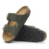 Arizona Classic Footbed Sandal in Thyme Oiled Leather