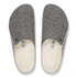 Zermatt Shearling Mule Slipper in Herringbone Gray