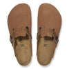 Boston Buckle Classic Footbed Mule in Cognac
