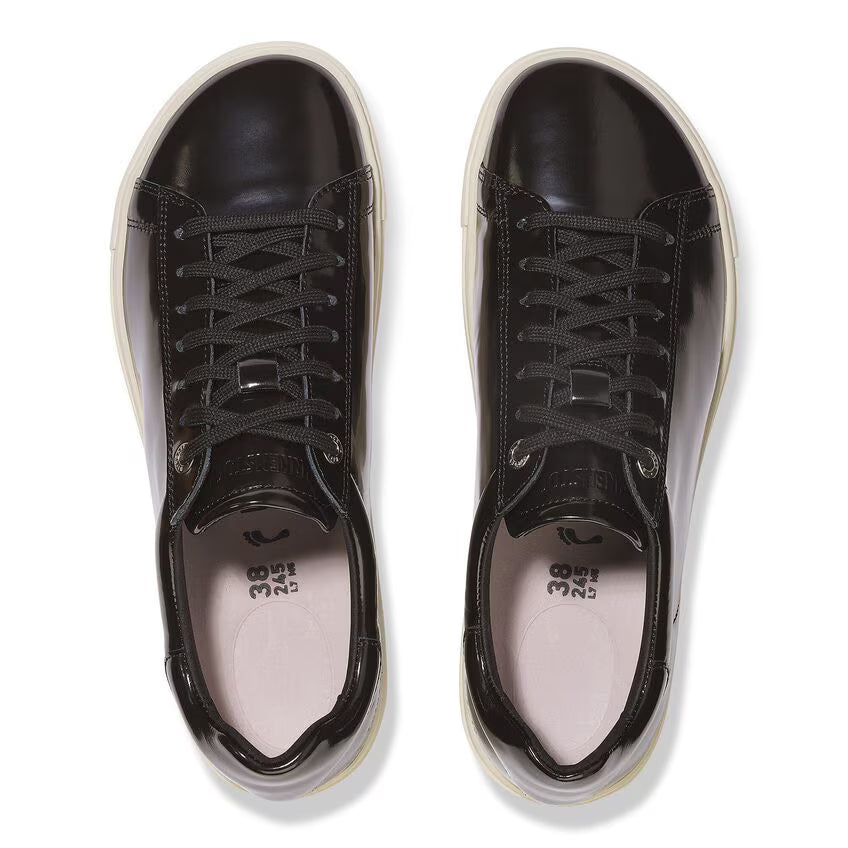 Bend Patent Leather Sneaker in Black