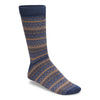 Cotton Pattern Socks in Navy