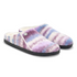 Zermatt Shearling Mule Slipper in Dyed Stripes Mauve