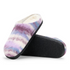 Zermatt Shearling Mule Slipper in Dyed Stripes Mauve