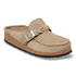 Buckley Braided Suede leather In Taupe