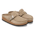 Buckley Braided Suede leather In Taupe