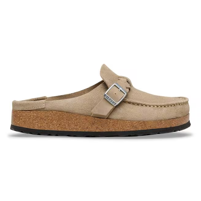 Buckley Braided Suede leather In Taupe