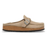 Buckley Braided Suede leather In Taupe