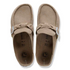 Buckley Braided Suede leather In Taupe