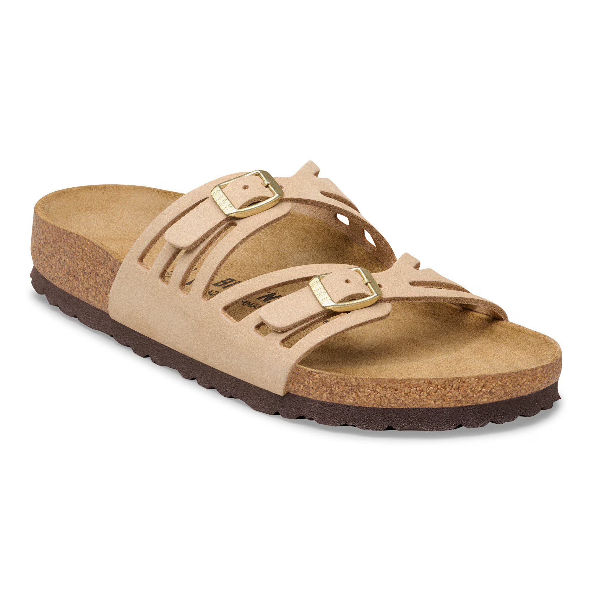 Granada Classic Foot Bed Sandal in Sandcastle