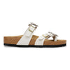 Mayari Flower Strappy Sandal in White