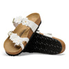 Mayari Flower Strappy Sandal in White