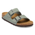 Arizona Classic Footbed Sandal in Pure Sage Oiled Leather