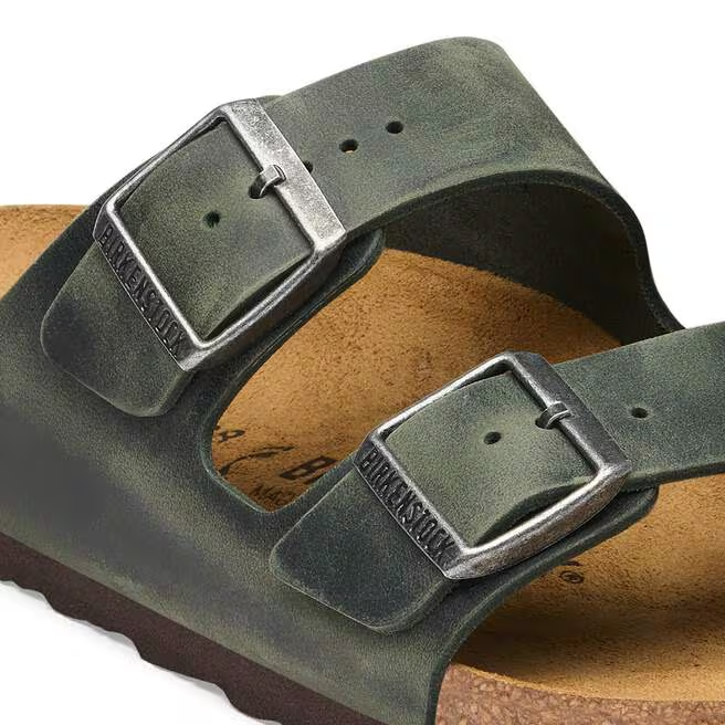 Arizona Sandal in Thyme Oiled Leather