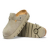 Boston Chunky Suede Leather In Taupe