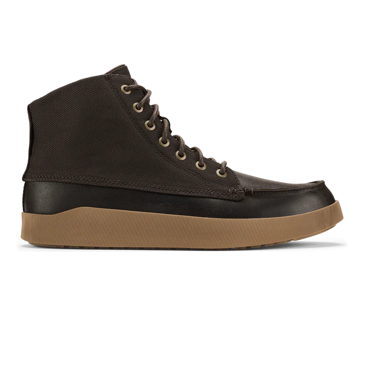 Molina Men's Waterproof Leather Boot in Dark Wood