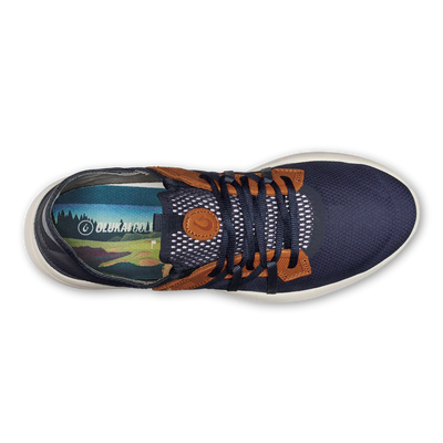 Manele Men's Breathable Golf Shoe in Trench Blue