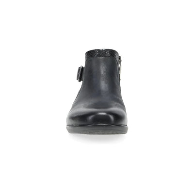 Carolyn Snake Bootie in Black