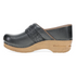 Professional Braided Clog With Iconic Buckle in Black