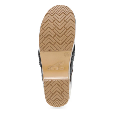 Professional Braided Clog With Iconic Buckle in Black