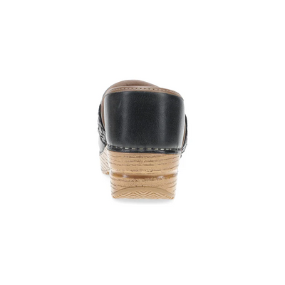 Professional Braided Clog With Iconic Buckle in Black