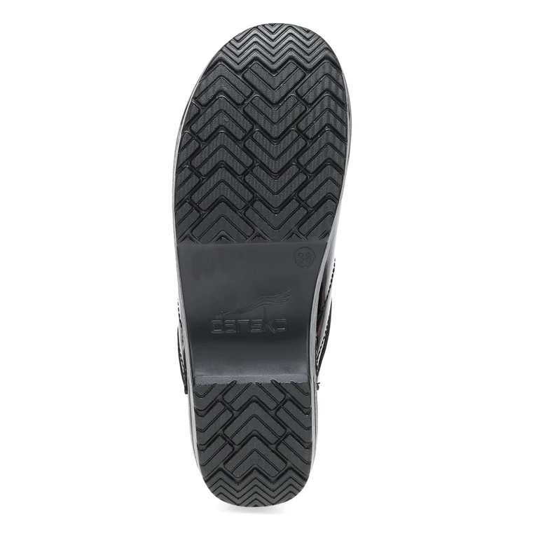 The Professional Clog in Tortoise Patent