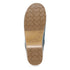 The Professional Clog in Metallic Blue