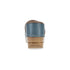 The Professional Clog in Metallic Blue