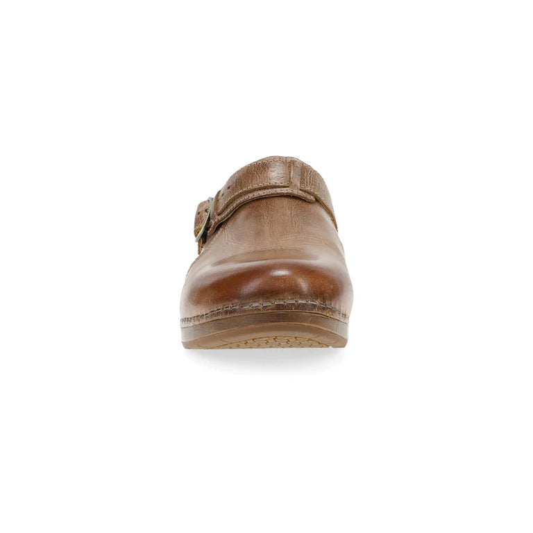 Millie Low Convertible Mule Clog in Tan