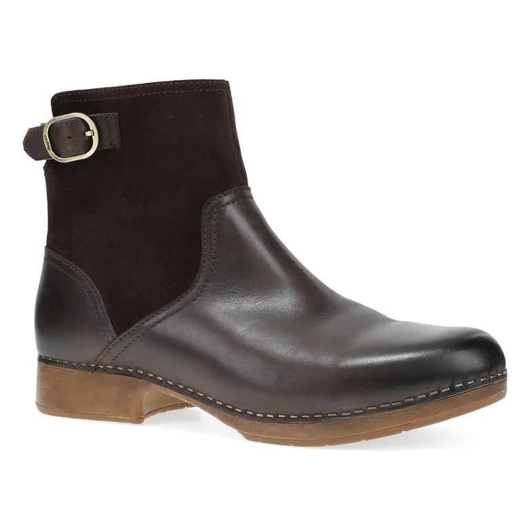 Monique Rugged Refined Boot in Chocolate