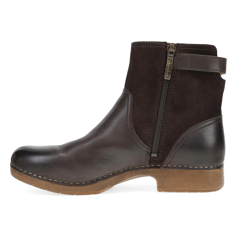 Monique Rugged Refined Boot in Chocolate