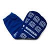 Slipper socks Royal Blue XWIDE Bariatric  Douldle Imprint