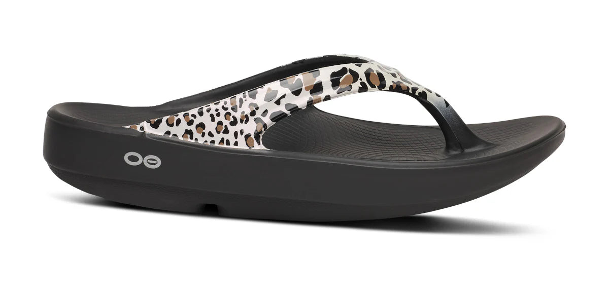 Women's OOlala Toe Post LIMITED EDITION Sandal- Leopard