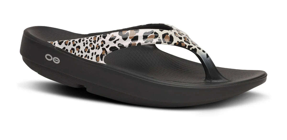 Women's OOlala Toe Post LIMITED EDITION Sandal- Leopard