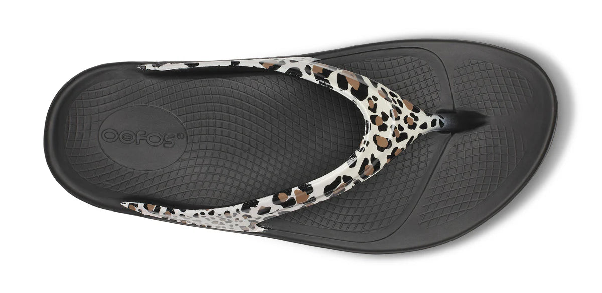 Women's OOlala Toe Post LIMITED EDITION Sandal- Leopard