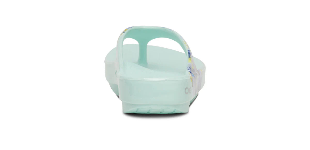 Women's OOlala Luxe Toe Post Sandal in Mint Blossom