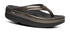 Women's OOmega OOlala Toe Post Sandal in Titanium Mirror