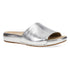 Twyla Chic Minimalist Slide in Pewter
