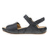 Tinsley Adjustable Walking Sandal in Black