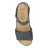 Tinsley Adjustable Walking Sandal in Black