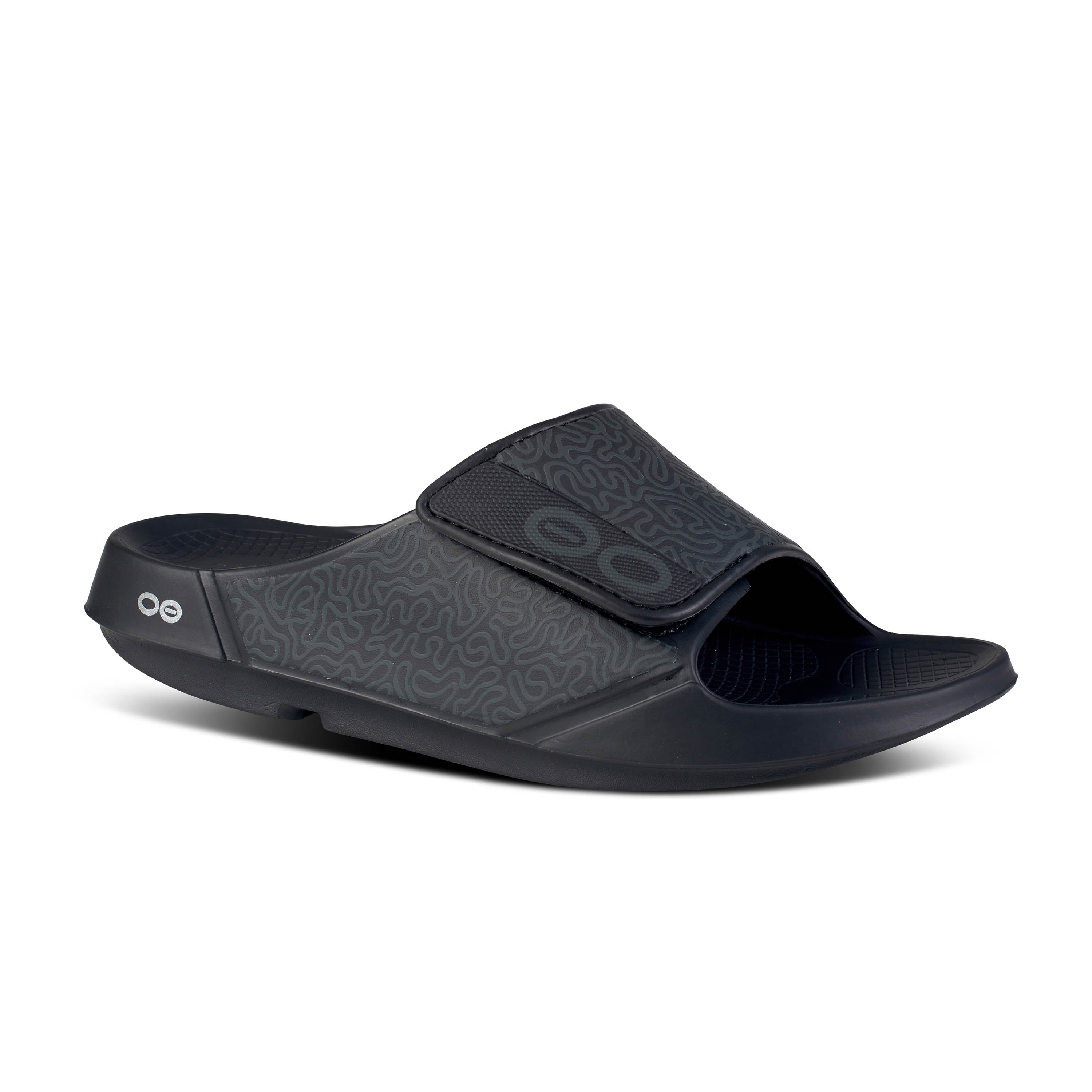 OOahh Flex Sport Adjustable Slide in Black Labyrinth