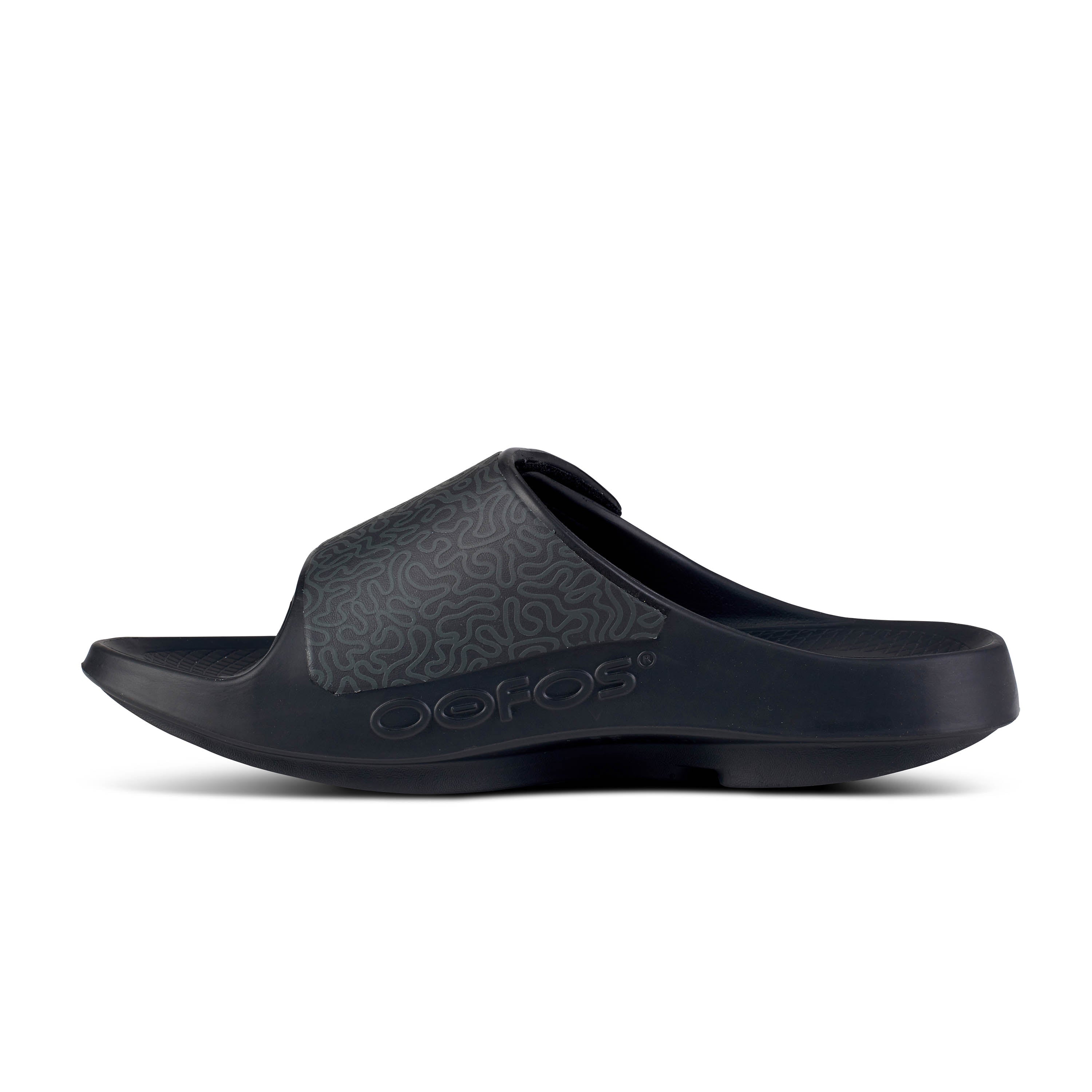 OOahh Flex Sport Adjustable Slide in Black Labyrinth