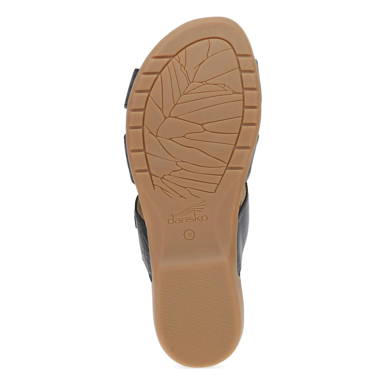 Regan Strappy Slide in Black