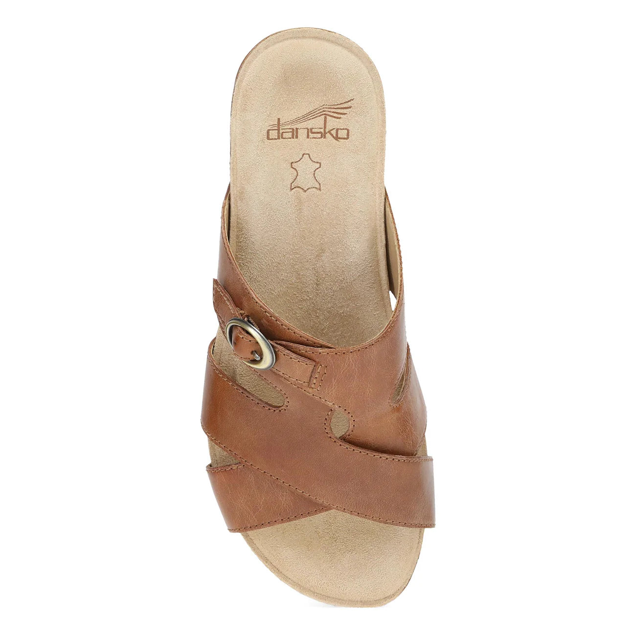 Regan Strappy Slide in Toffee