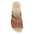 Regan Strappy Slide in Toffee